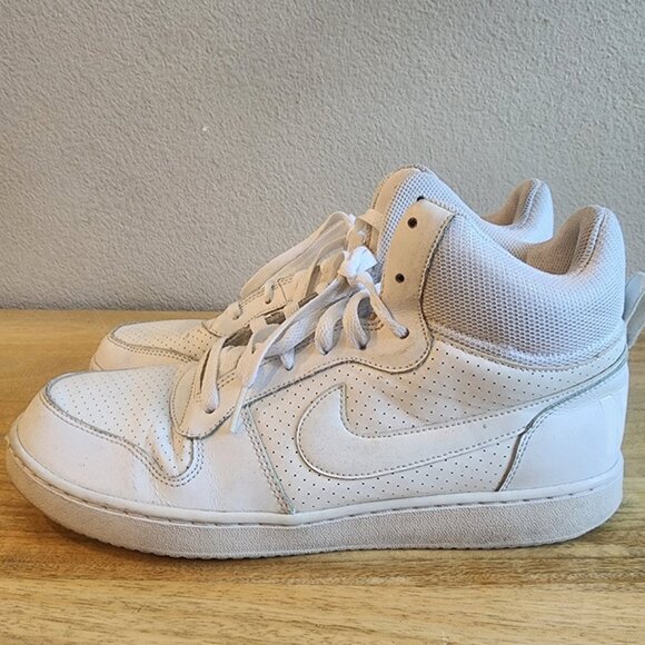 Nike Court Borough Mid Shoes Mens Size 11 High Top Leather 838938-111 Sneakers main image 11